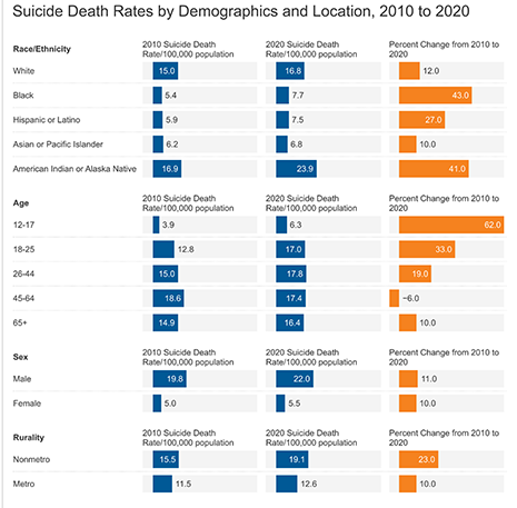 Suicide Death Rates